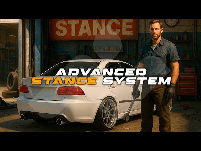  FiveM Script Mechanic Stance System [ QBCore / ESX ] [2025] 