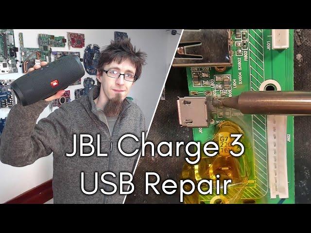 JBL Charge 3 Bluetooth Speaker USB Replacement - LFC#229