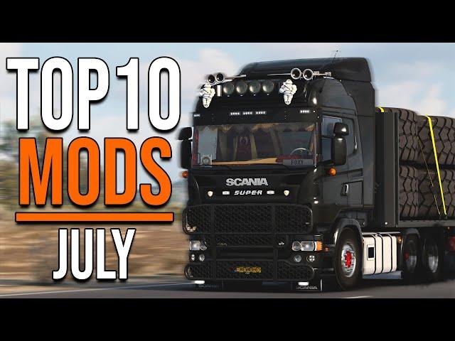 TOP 10 ETS2 MODS - JULY 2023 | Euro Truck Simulator 2 Mods