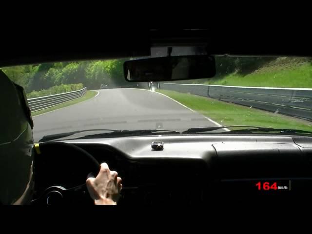 Nurburgring 22 may - Volvo 850 chasing Focus RS.