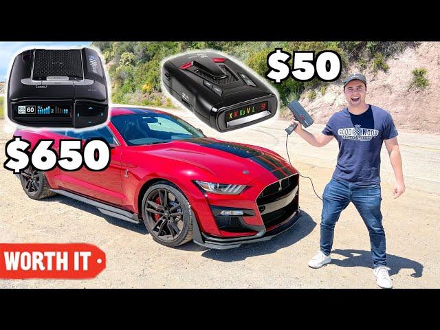 Is A $50 Radar Detector BETTER Than A $650 Detector??