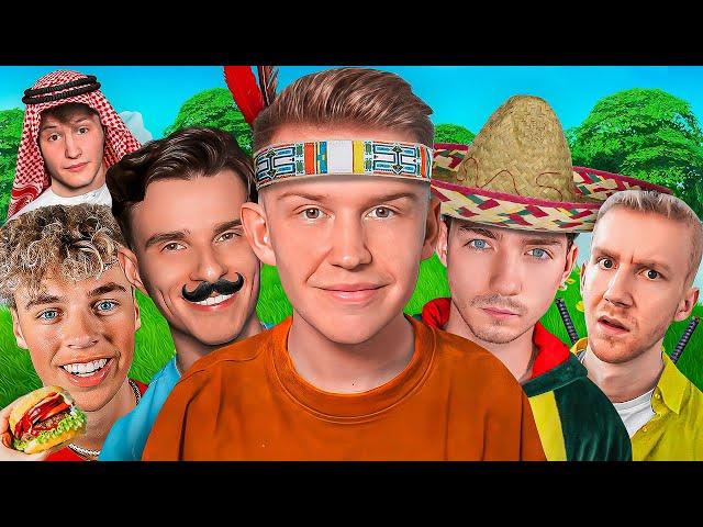 DAS ERSTE FORTNITE REGIONEN YOUTUBER BATTLE! 