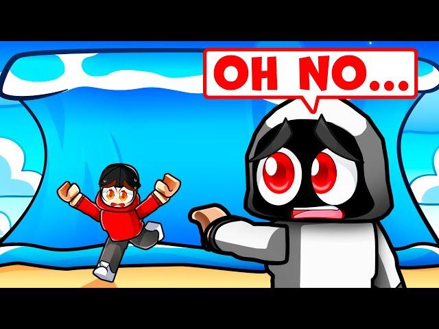 Surviving The BIGGEST TSUNAMI in Roblox!