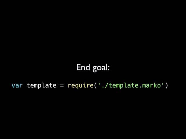 Marko templating engine and server-side HTML rendering with Express (Episode 1)