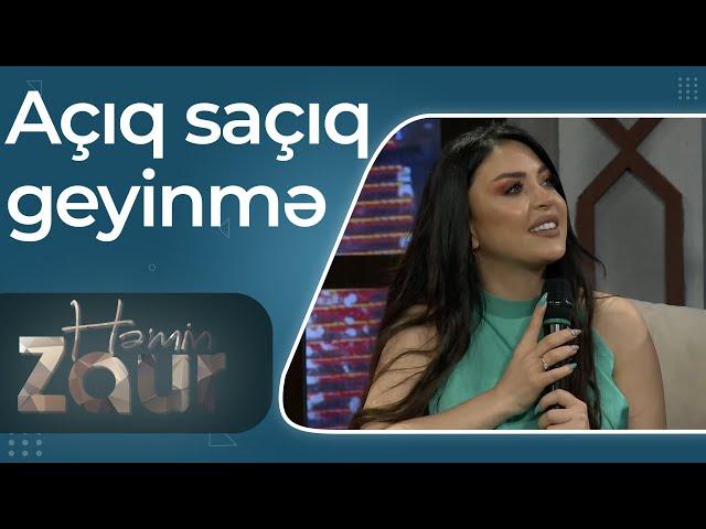 Vəfa Şərifovanın Aysun İsmayılovadan istəyi – Açıq saçıq geyinmə - Həmin Zaur