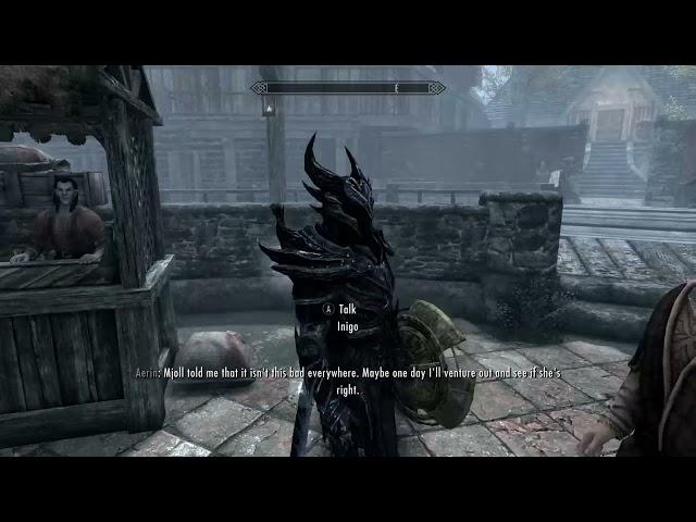 Serana and Inigo meet Mjoll