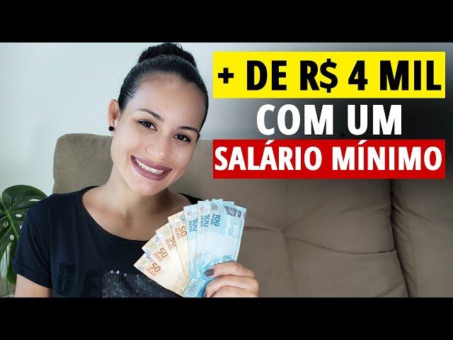 6 passos para JUNTAR DINHEIRO ganhando POUCO | Faça isso para POUPAR DINHEIRO