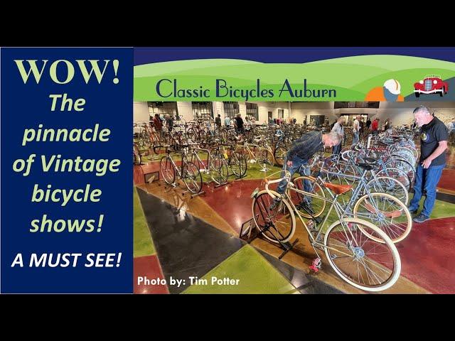 Vintage Bicycle show at the Auburn Cord Museum!