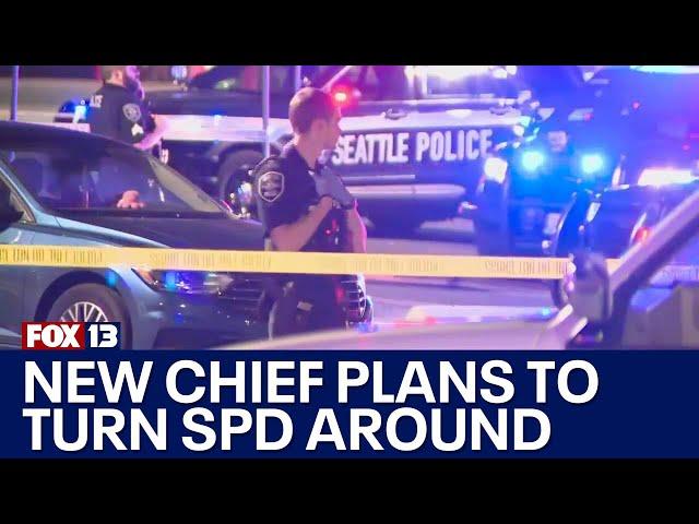 New Seattle Police chief's plan to turn department around | FOX 13 Seattle