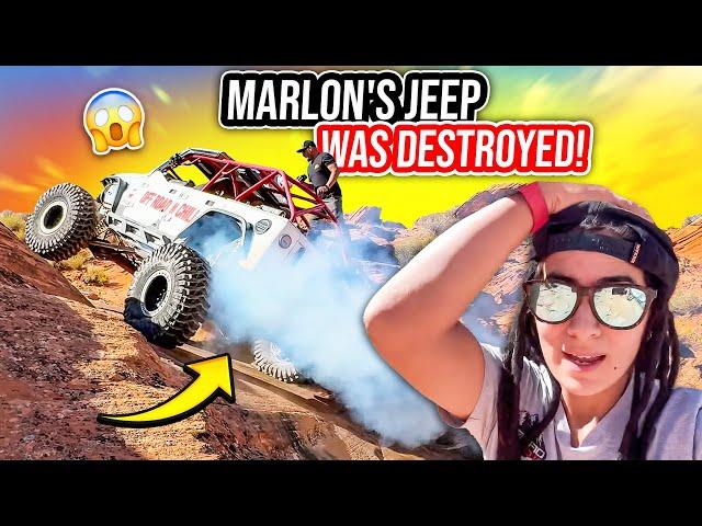 He got Body Damage on a Level 7 Trail  | John’s Trail Sand Hollow