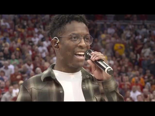 BRELAND - National Anthem (Live at 2024 Phillips 66 Big 12 Men's Basketball Championship)