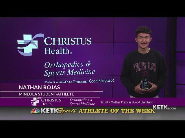 Athlete of the Week: Nathan Rojas