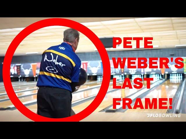 Watch Pete Weber's Last Frame On The National PBA Tour