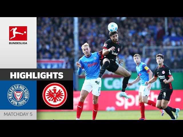 Frankfurt On A Roll! | Holstein Kiel - Eintracht Frankfurt 2-4 | Highlights | Matchday 5 – BULI