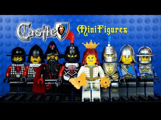 LEGO Castle Dragon Knights vs Lion Knights KnockOff Minifigures Set 1 (Bootleg)