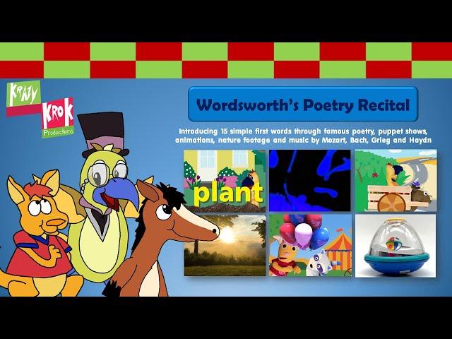 Krazy Krok Productions - Wordsworth's Poetry Recital (2024) | More Poetry & Language with Puppets