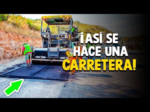 ¿Cómo Se Hacen Las Carreteras? [Proceso Completo]