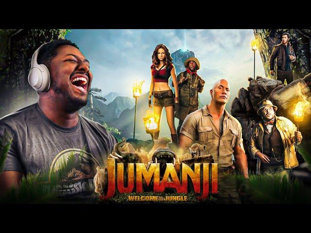 First Time Watching *JUMANJI: WELCOME TO THE JUNGLE* Was So Hilarious