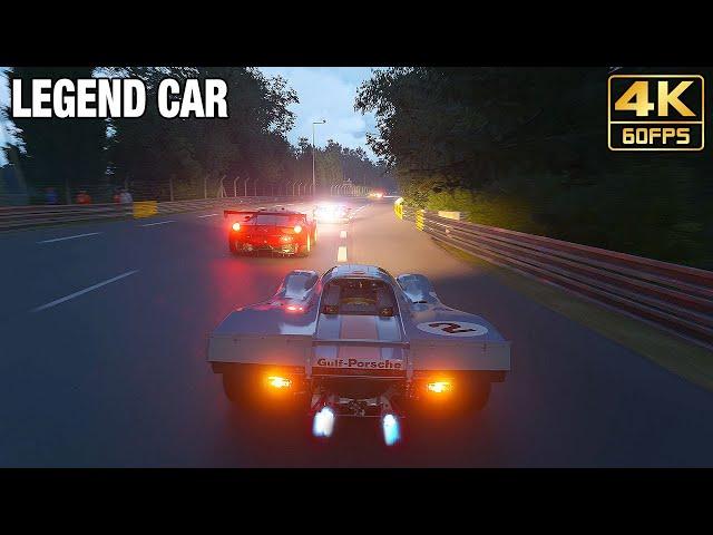 Gran Turismo 7 (PS5) PORSCHE 917K '70 Legend Car Gameplay (24 Heures du Mans) @ 4K 60ᶠᵖˢ 