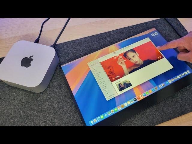 Adding Touch Screen To Mac Mini M4 (2024)