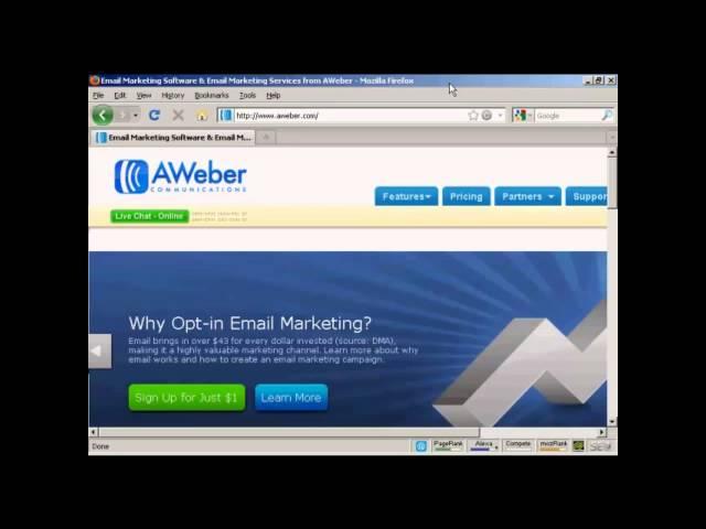 How To Setup an Aweber Autoresponder