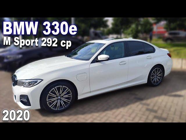 BMW 330e M Sport 2020 - cât recuperează/cât merge în mod electric?