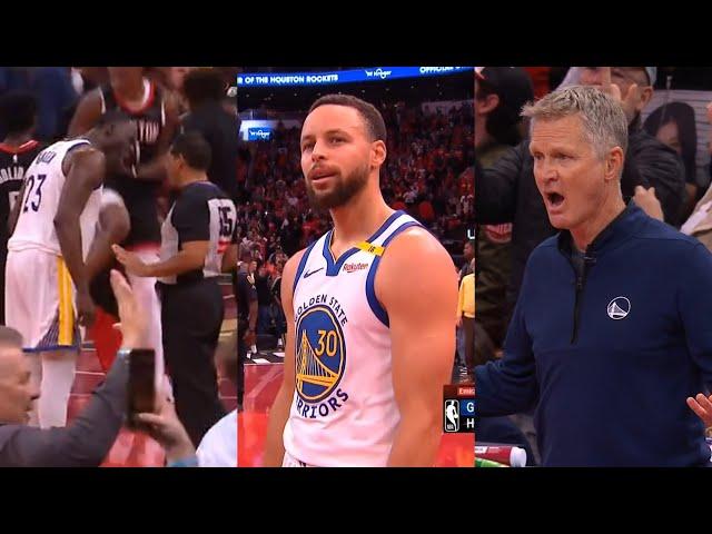 Steph Curry and Warriors SHOCKED refs gave Jalen Green game winning FT's