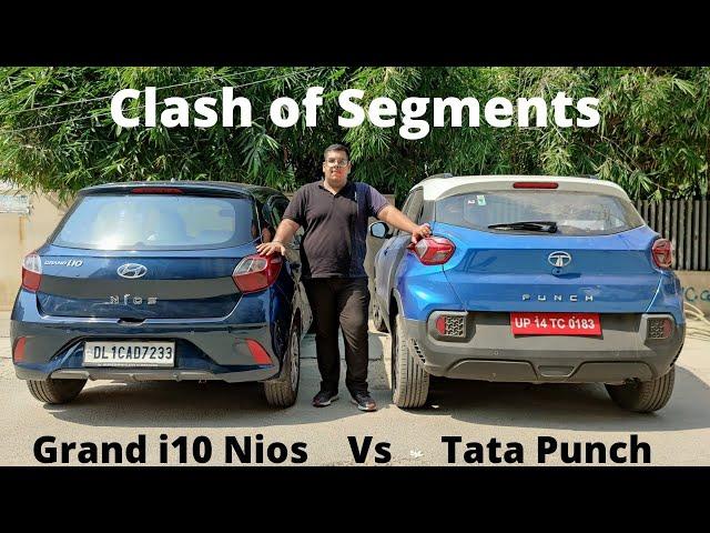 Tata Punch Vs Hyundai Grand i10 Nios | Tata Punch 2021 | Grand i10 Nios 2021 | Which is better? | MT