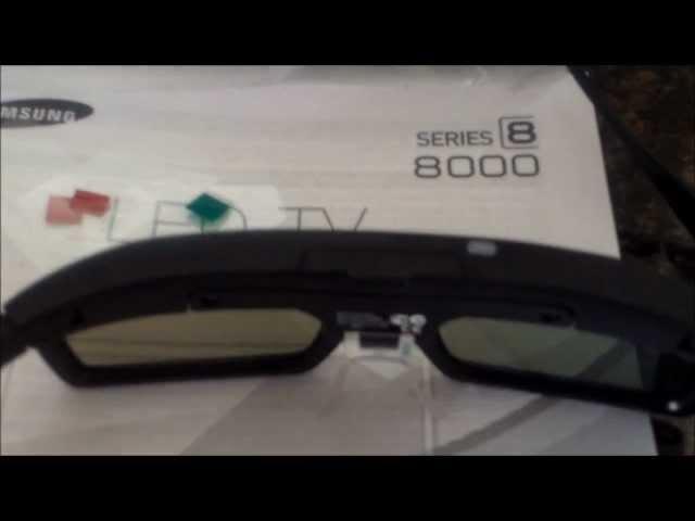 TESTING SAMSUNG 8000 3D TV & GLASSES REVIEW