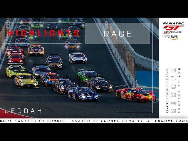 Fanatec GT Europe | Jeddah | Race | Highlights