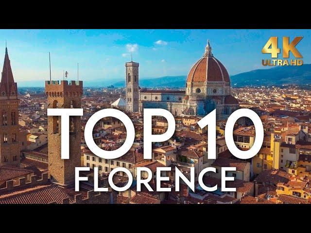 TOP 10 Things to do in FLORENCE | Italy Travel Guide 4K