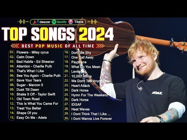 Billboard Pop Songs 2025 PlaylistEd Sheeran, The Weeknd, Adele, Dua Lipa, Bruno Mars, Rihanna, Sia