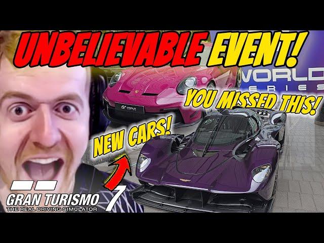  THIS event was AMAZING - NEW Cars and things YOU might have MISSED! || Gran Turismo 7