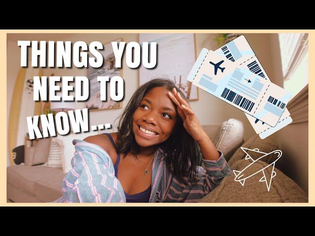 THINGS TO KNOW BEFORE FLYING ALONE FOR THE FIRST TIME!