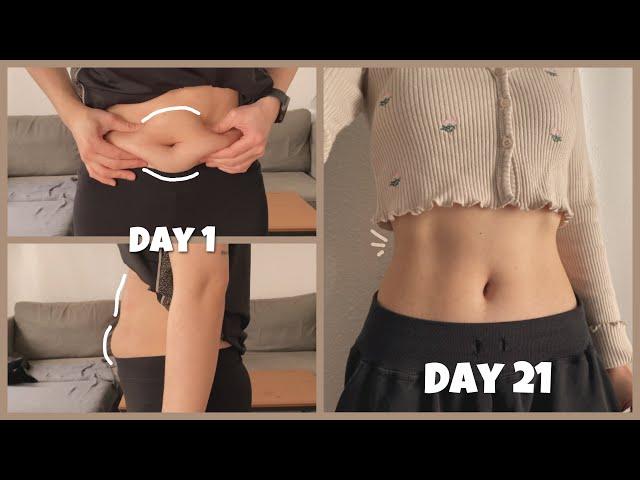 Get FLAT BELLY in 3 WEEKS at home// 11 Line Abs Workout