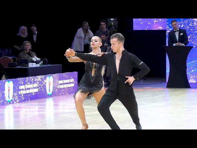 Paso Doble. Ilya Volkov and Alena Leshukova. Pro Am La. L-A (36-50) - Minsk Open Championship 2024