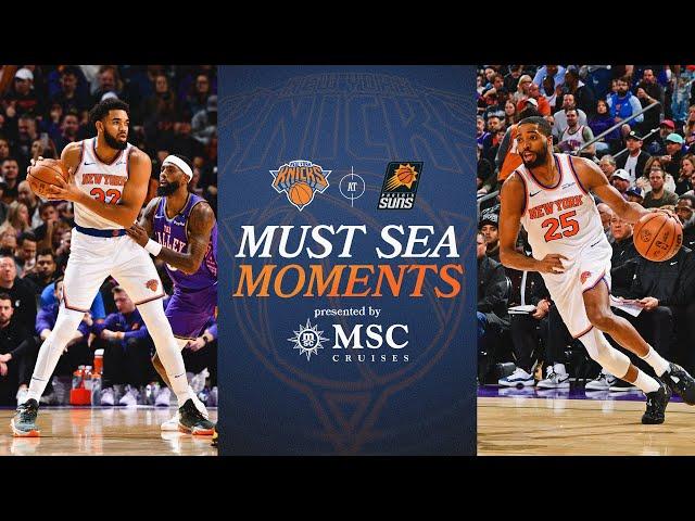 FULL Game Highlight: Knicks defeat Phoenix Suns on the road | November 20th, 2024