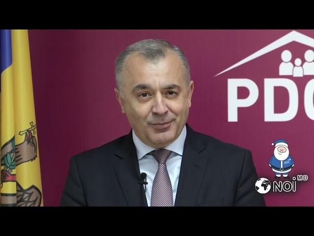 Ion Chicu: ”La mulți ani stimați prieteni, un an nou cît mai frumos”