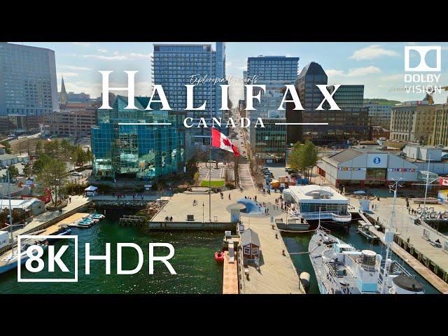 Halifax, Canada  in 8K ULTRA HD HDR 60 FPS Dolby Vision™ Drone Video