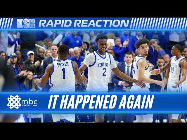 Kentucky beats Louisville 93-85 led by Lamont Butler's 33-point performance | Rapid Reaction