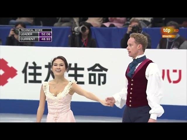 Madison Chock / Evan Bates USA Free Dance 2014 World Championships