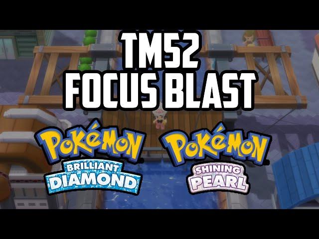 Where to Find TM52 Focus Blast - Pokémon Brilliant Diamond & Shining Pearl