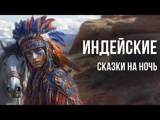 Индейские сказки на ночь для взрослых | Аудиосказки для сна под звук дождя