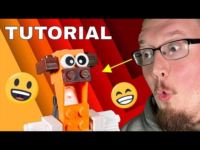 Build a Puppet out of a LEGO® Brick Separator! Tutorial