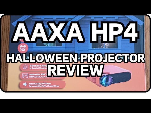 AAXA HP4 Halloween Projector Review