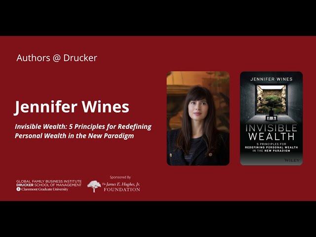 Authors @ Drucker  - Jennifer Wines