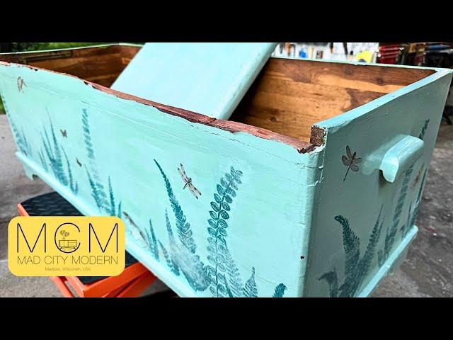  This Painted Chest Healed a Broken Heart | Furniture Restoration