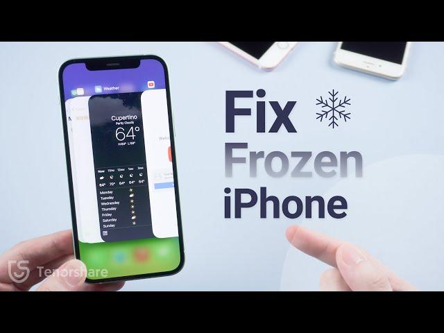 Top 4 Ways to Fix iPhone Screen Frozen and Won't Turn Off [2023]