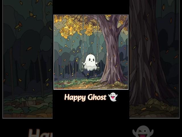 Happy Ghost's Happy Halloween #halloween #special #satisfying #ghost #kidshalloween