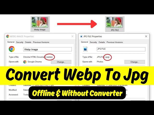 How To Convert Webp Image To Jpg Format Using Microsoft Paint Offline (Quick & Simple Way)